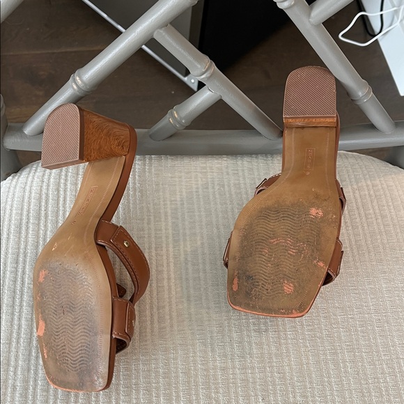 Steven New York H inspired sandals 6 tan - Picture 5 of 6